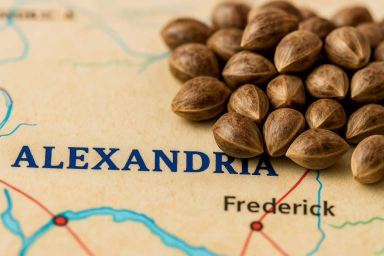 buy cannabis seeds in Alexandria