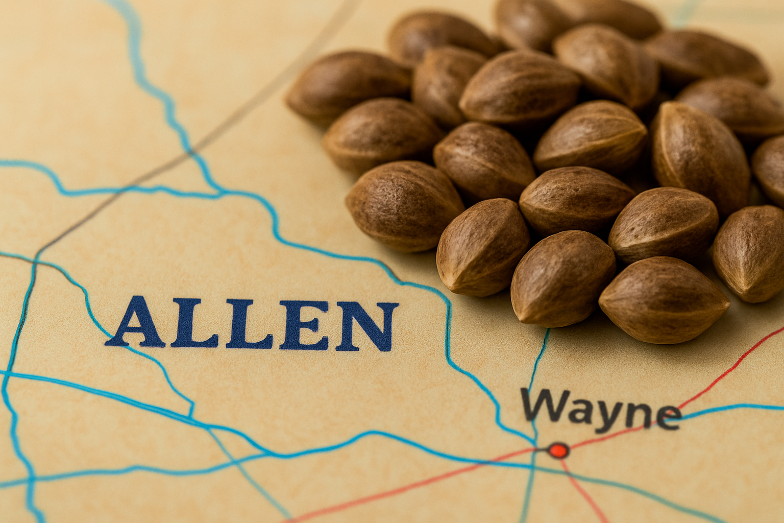 Cannabis seeds in Allen, Nebraska
