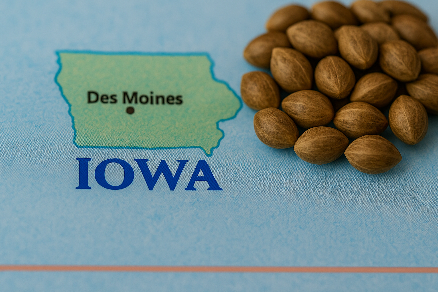 Cannabis seeds in Iowa